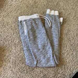 Grey joggers